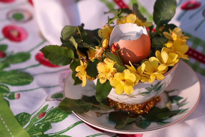 Nature-inspired centerpieces
